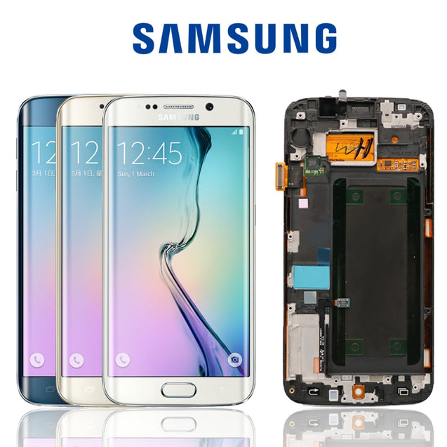 Galaxy S6 Edge Screen Replacement LCD and Digitizer G925 (Premium)